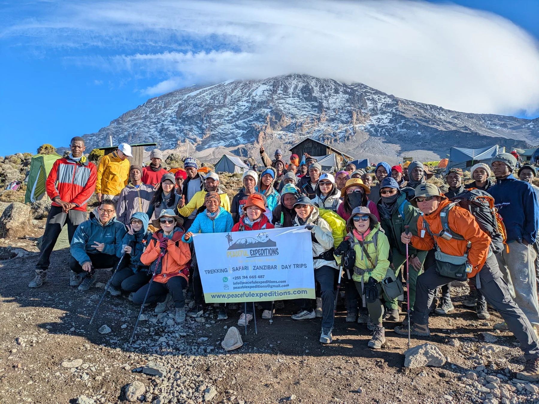 Peaceful Expeditions Kilimanjaro trekking