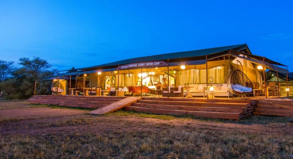 Serengeti Heritage Luxury Tented Lodge accommodation